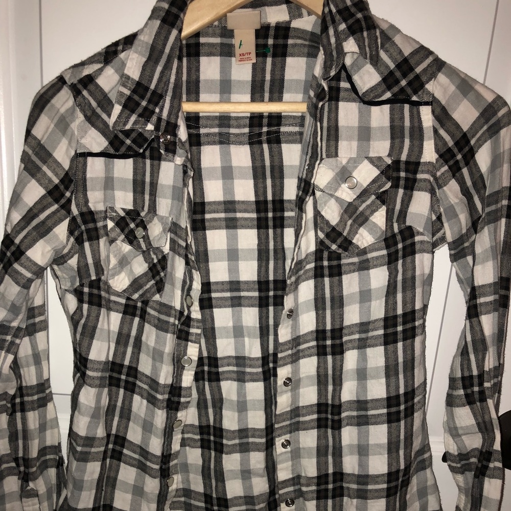 Black and White Flannel